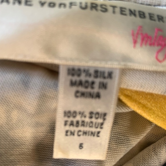 Diane Von Furtstenberg vintage wrap dress - Picture 4 of 4